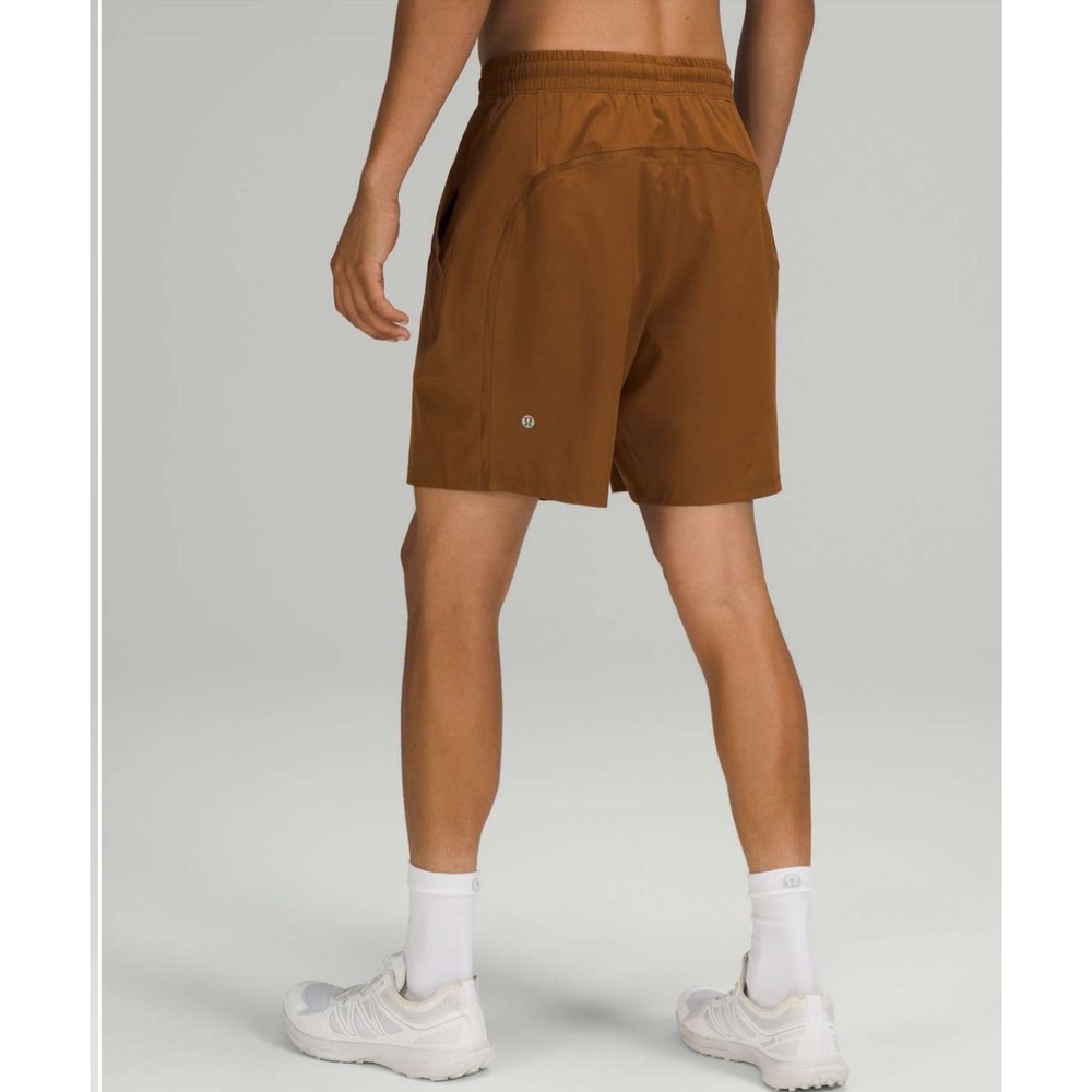 Lululemon Men's 7" Training Shorts Swift Fabric Copper Brown Large